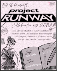 a flyer for the project runway with kema