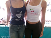 two women standing next to each other